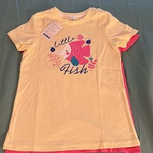Two. New with tags Girls lightweight T-shirts